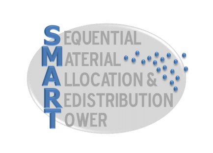 ABS SMART Sequential Material Allocation and Redistribution Tower logo