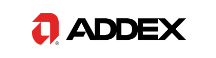 Addex official brand logo for intensive cooling air rings and blown film extrusion process control solutions..