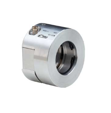 FMS force measuring bearing for live shaft web tension measurement