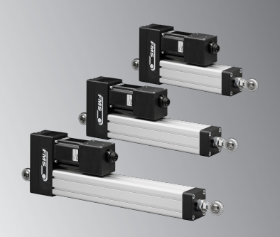 FMS winderGLIDE actuators for guided unwind and rewind stands