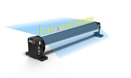 FMS segFORCE segmented roller for cross web tension analysis