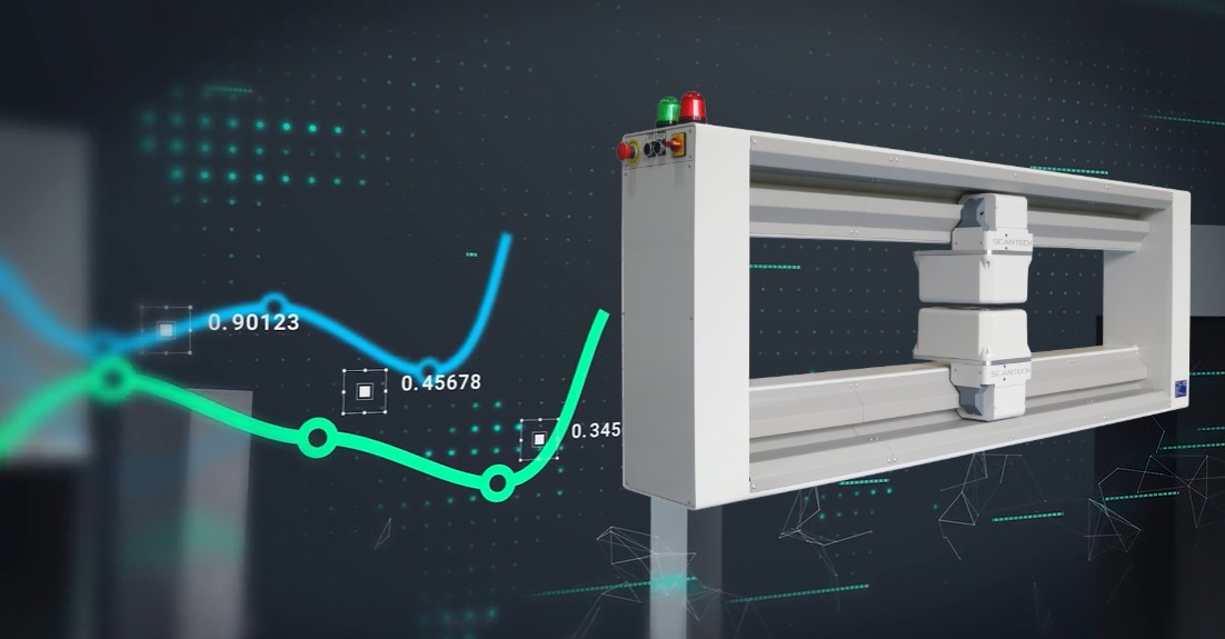 Scantech ULO3 thickness web gauging system