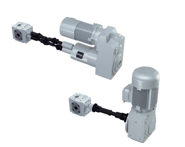 MAAG dual-drive unit for integrated extrusion melt-pump retrofit