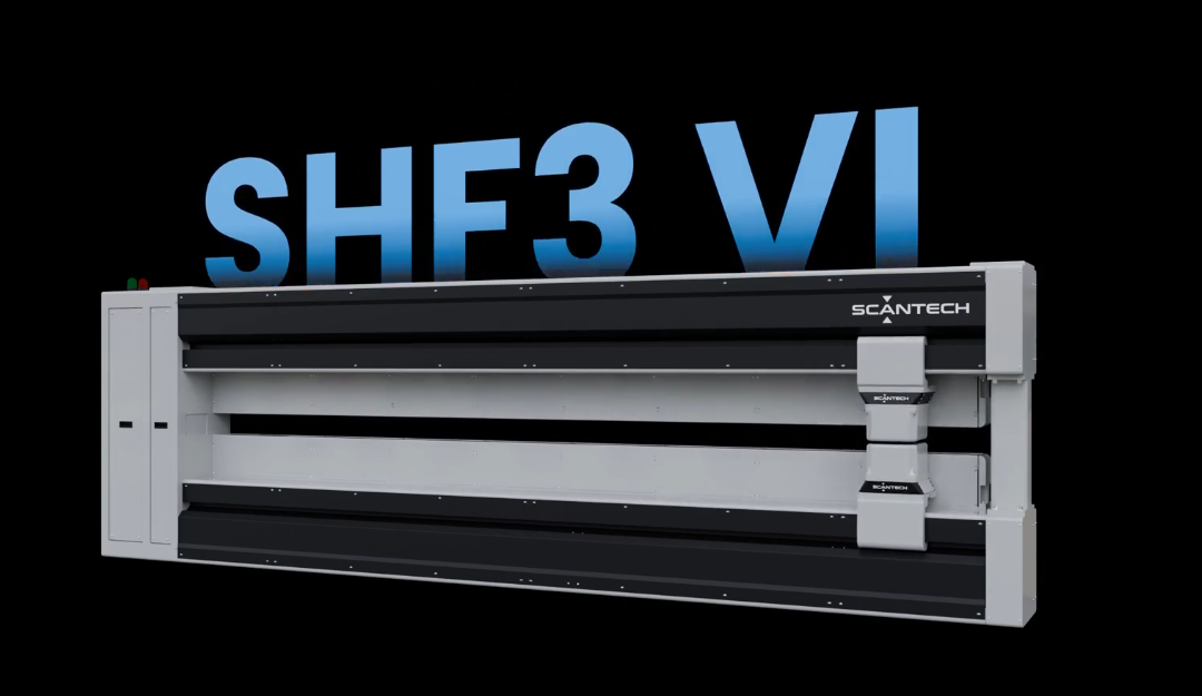 Scantech SHF3 VI scanner with integrated web visual inspection