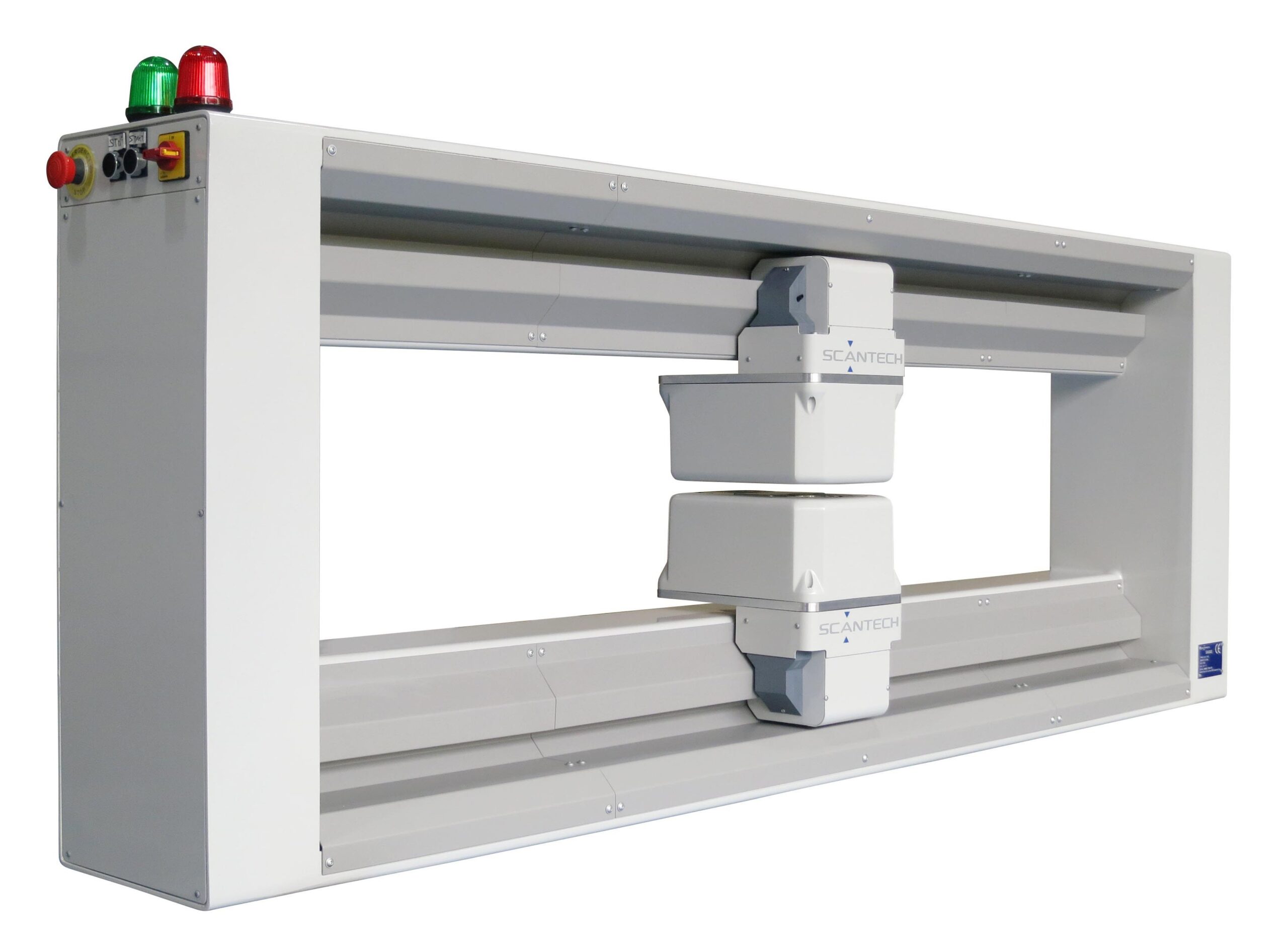 A Scantech ULO3 thickness web gauging system.