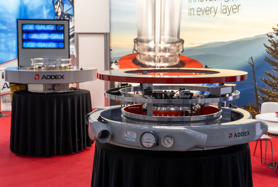 Addex blown film air ring and gauge control equipment